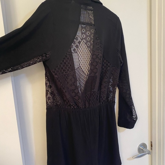 Backless black Romper - Picture 4 of 6